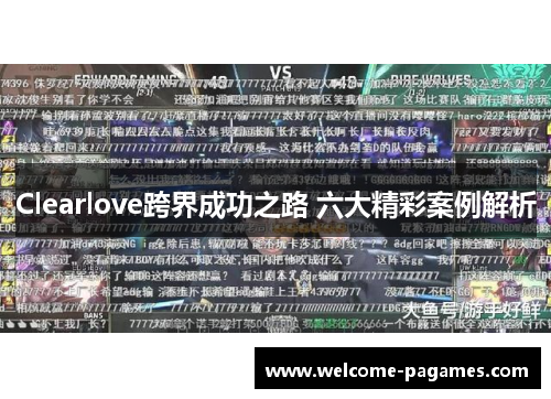 Clearlove跨界成功之路 六大精彩案例解析